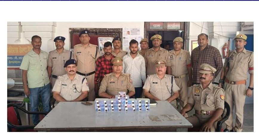 ट्रेन यात्रियों के साथ चोरी और नशीली दवा से लूट करने वाले गिरोह का पर्दाफाश  मिर्जापुर