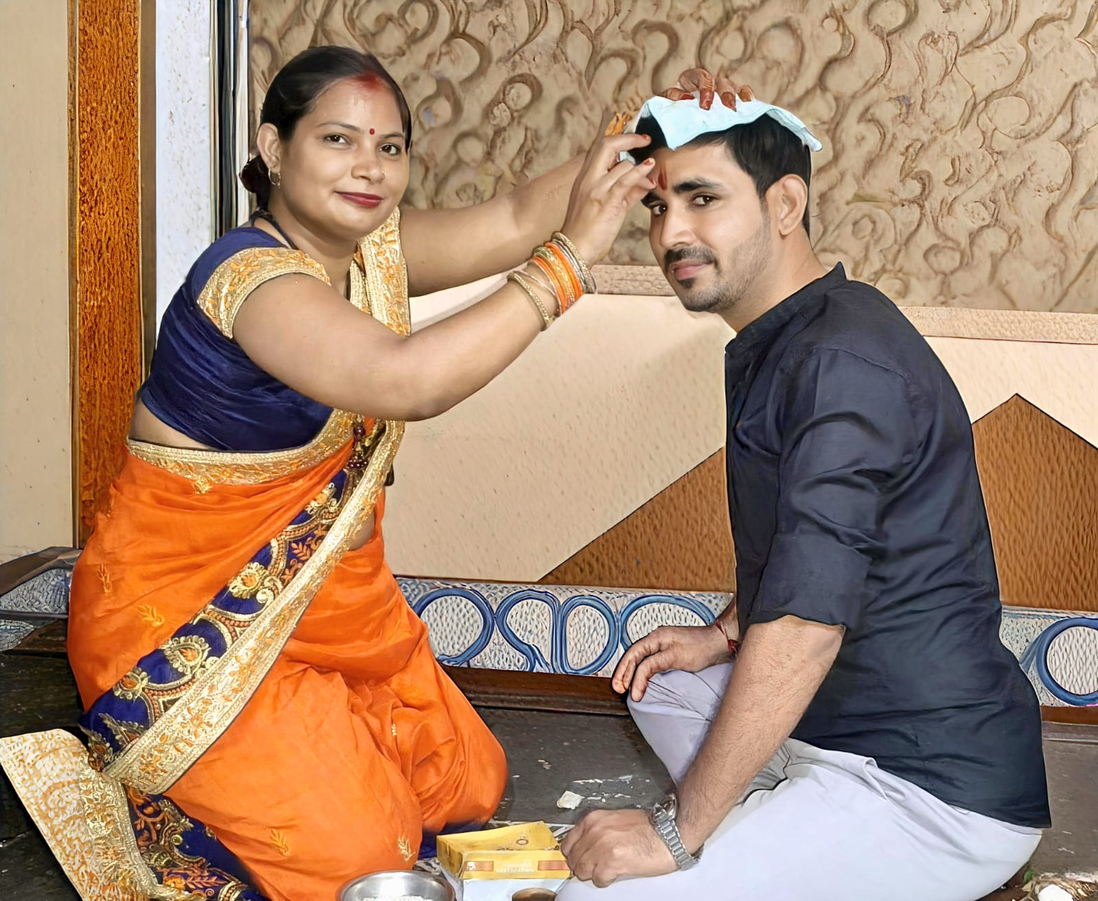 भैया दूज पर सीतापुर में भाई-बहन के स्नेह का पर्व उल्लासपूर्वक संपन्न //संवाददाता : अब तक टीवी न्यूज़, सीतापुर