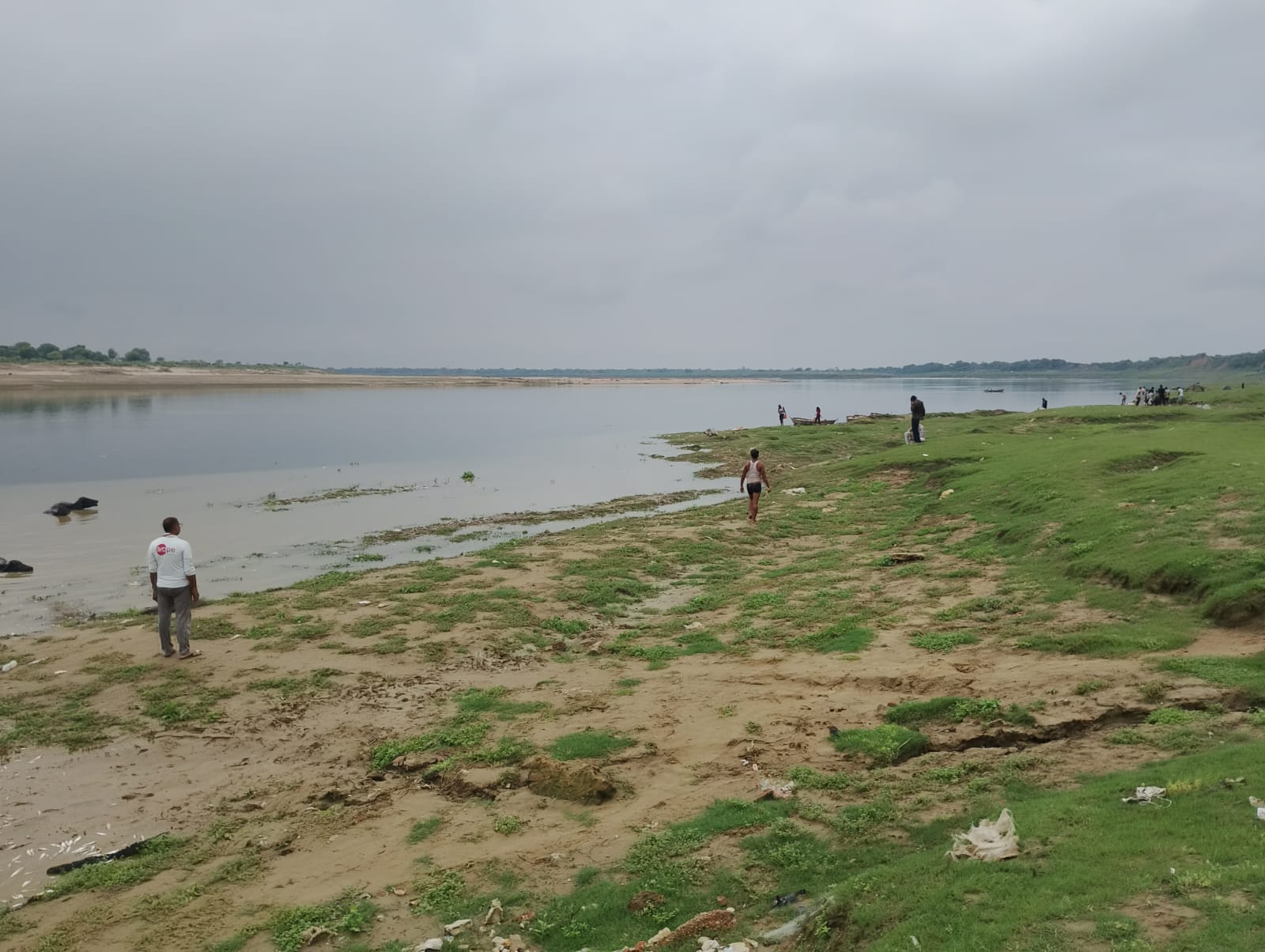 कानपुर देहात मूसानगर,यमुना नदी का जलस्तर बढ़ने से  मूसानगर क्षेत्र के किसानों व दर्जनों गांव की चिंता बढ़ने लगी है, सोमवार