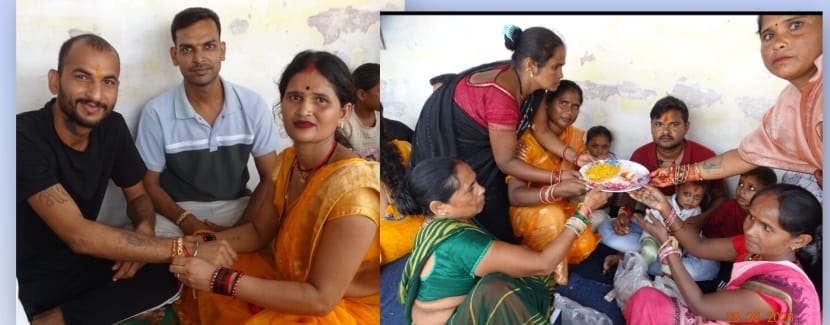 बांदा जेल में सजा विशेष पंडाल, बहनों ने बांधी राखी—इस बार किसी बंदी की कलाई नहीं रही सूनी।  