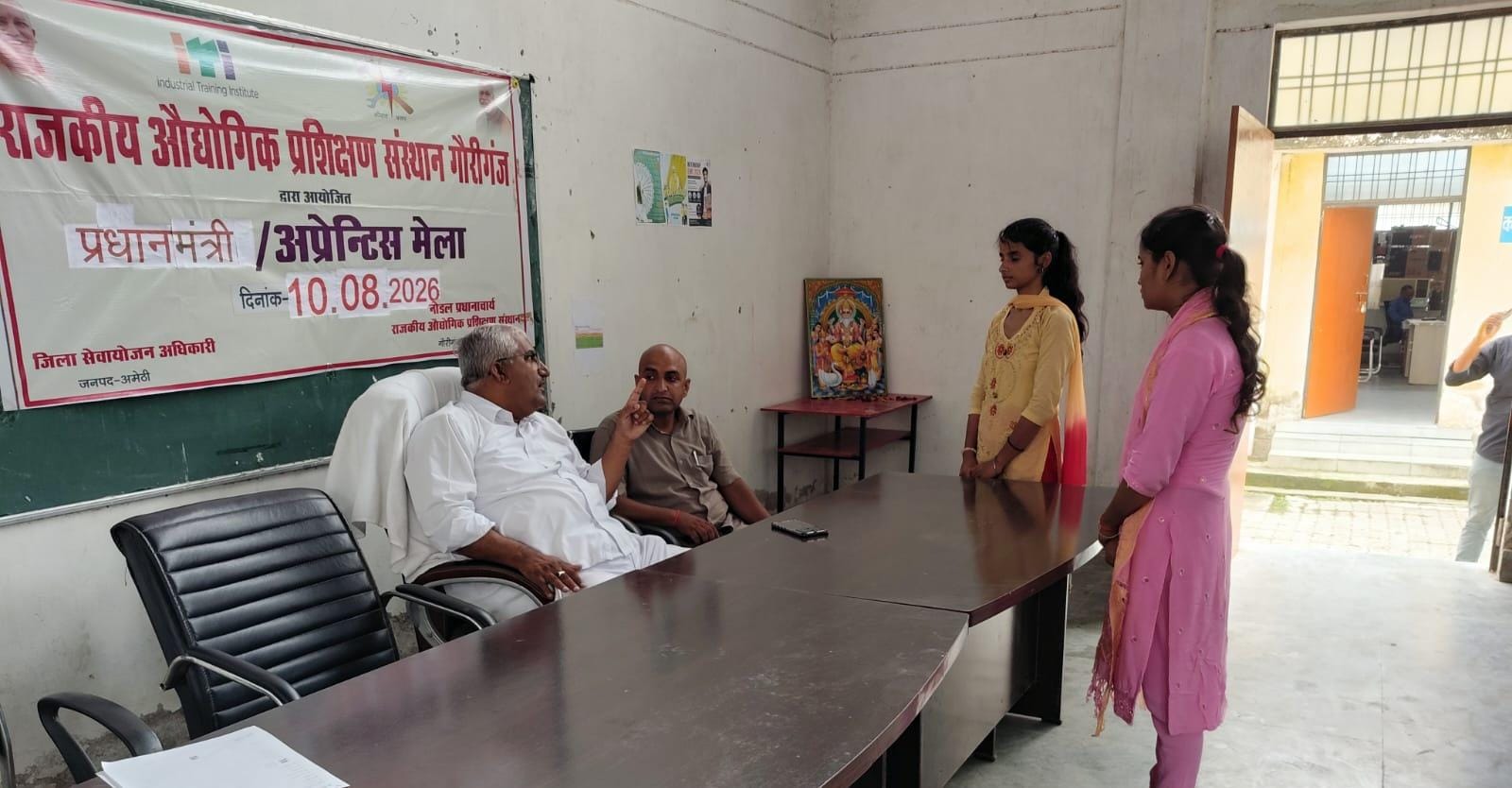 प्रधानमंत्री अप्रेंटिसशिप मेले में 62 अभ्यर्थियों ने लिया भाग, 06 का हुआ चयन।