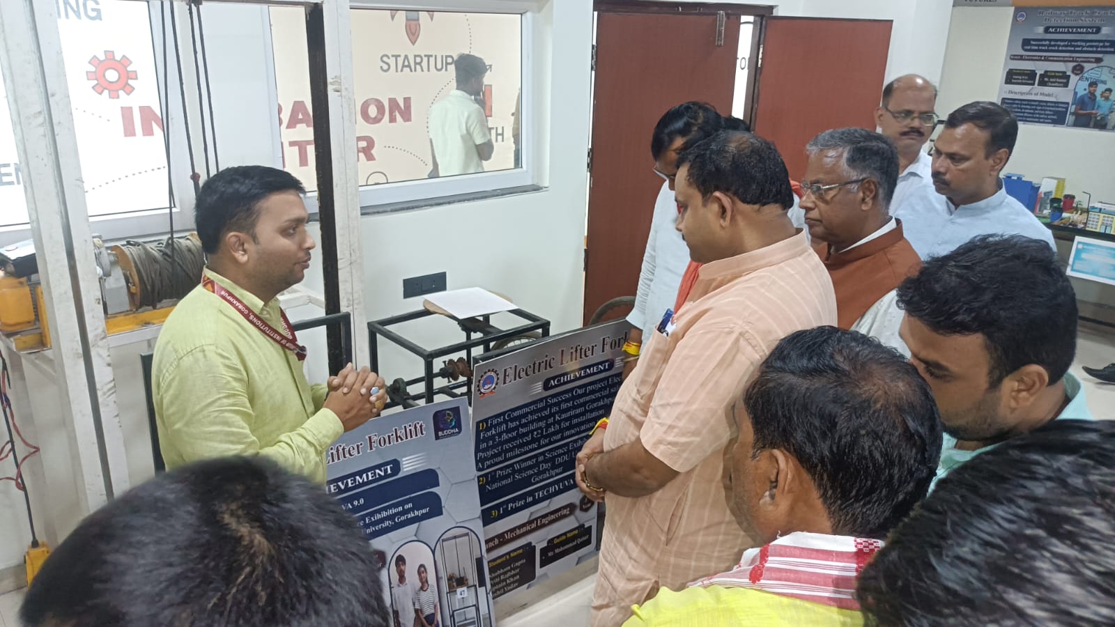 बीआईटी गीडा में सेवा संकल्प अभियान का भव्य आयोजन, 128 लोगों ने किया रक्तदान