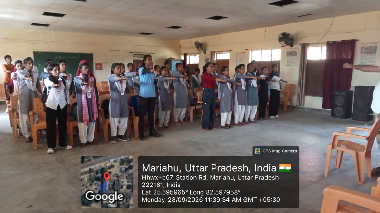 जौनपुर/मड़ियाहूं   सेवा संकल्प अभियान के अंतर्गत 28 सितंबर 2026 को मड़ियाहूं पी.जी. कॉलेज, मड़ियाहूं, जौनपुर के श्रीमती अशर्फी देवी 