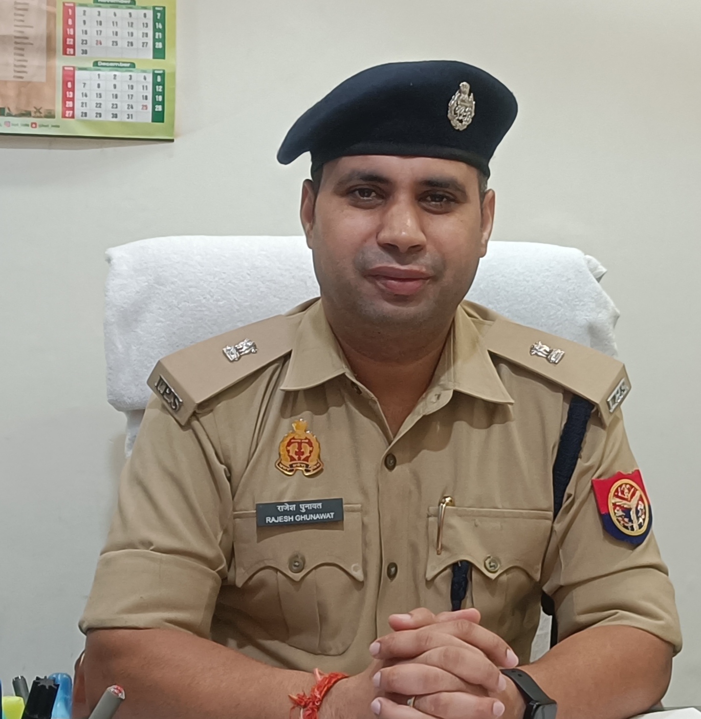 सपी उत्तरी राजेश गुनावत ने संभाला कार्यभार