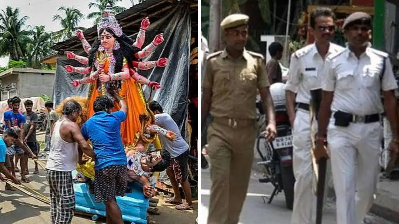 दुर्गा पूजा से पहले कोलकाता पुलिस सख्त, आयोजकों को दिए सुरक्षा और भीड़ प्रबंधन के निर्देश